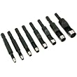 8 Leather Punches Leatherworking Hole for Drill Press