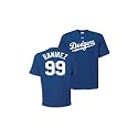 Manny Ramirez Los Angeles Dodgers Name and Number T-Shirt
