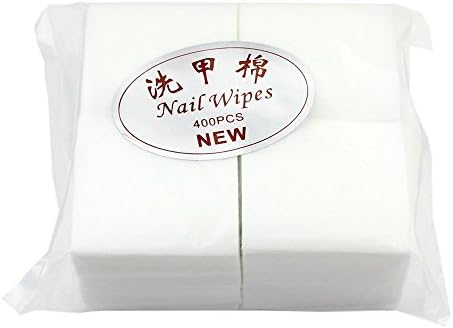 Colorlife 400 Piece Nail Art Polish Remover Cotton with Exclusive Gift