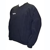 Black V-Neck Windshirt
