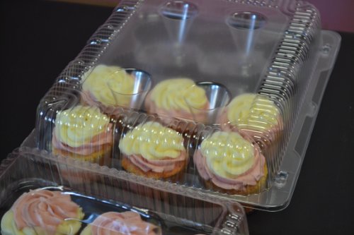 1 Dozen Clear Cupcake Box, 12 Ct.