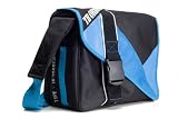 from Tribal Baby Tribal Baby Pu Messenger Bag (Black/ Blue) (Model 1010205)