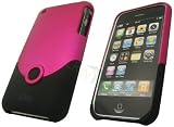 NEW OEM iFrogz Luxe Pink & Black Case iPhone 3G 3GS
