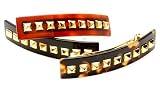 France Luxe Single Row Studded Barrette - Classic