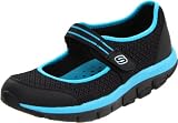 Skechers Women’s Happy Sneaker,Black/Turquoise,9 M US Picture
