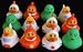 12 pc - Space Alien Astronaut Rubber Duck Ducky Duckies