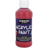 Sargent Art 22-2320 8-Ounce Acrylic Paint, Red