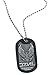 Authentic HALO 5 GUARDIANS UNSC Eagle Printed Dog Tag Necklace NEW