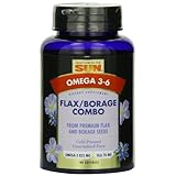 Health From The Sun Flax and Borage Combo, Organic Softgels, 90 Count