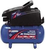 Factory-Reconditioned Campbell hausfeld Portable 2 Gallon Oil-Free Air Compressor FP204800RB