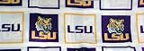 LSU Louisiana State University Tigers Fabric Shower Curtain (72"x72")