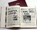 LIVERPOOL Football Club Newspaper Archive Book