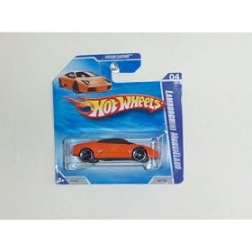 2009 Hot Wheels Dream Garage (04/10) Orange Lamborghini Murcielago #150/166 on International Short Card