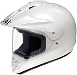 Shoei Hornet-DS Dual Sport Motorcycle Helmet Crystal White L