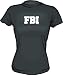 F.B.I. Women's tee Shirt in 6 Colors Small thru XXL