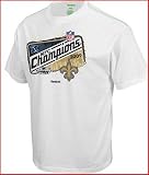 New Orleans Saints 2009 / 2010 NFC Conference Champions Organic Locker Room w/ Super Bowl 44 Logo T-shirt