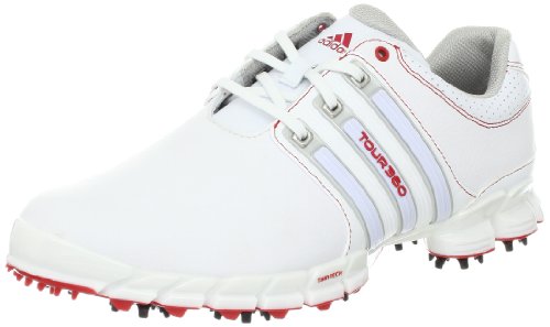 adidas Men's Tour360 ATV WD Golf Shoe,Running White,8 W US