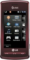 LG Vu CU920 Phone, Wine (AT&T)