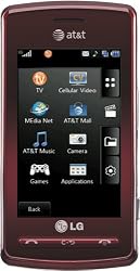 LG Vu CU920 Phone, Wine (AT&T)