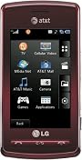 LG Vu CU920 Phone, Wine (AT&T)