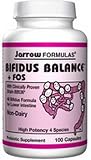 Jarrow Formulations Jarrow Bifidus Balance + Fos, 100 Capsules (Pack of 2)