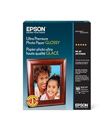 Glossy Ultra Premium Photo Paper, 50 Sheet, 8.5 X 11 Inches