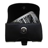 Horizontal Leather Case with Belt Clip/Loop for the PalmOne Palm Treo Pro