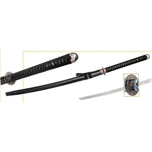 Black Warrior Katana Sword