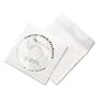 Quality Park Tech-No-Tear CD Sleeve, White, 4.875 inches x 5 inches, 100 Sleeves (77203)