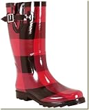 Chooka Women's Buffalo Plaid Rainboot