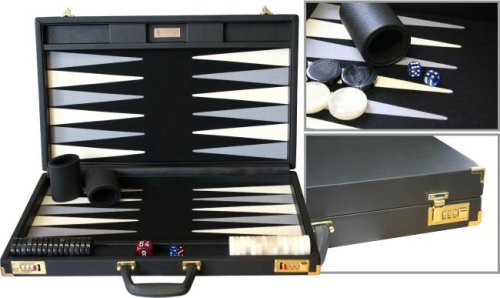 DOUBLE SIX 04 Backgammon , Handarbeit - Made in Germany by FTH (pro Stück)