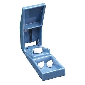Pill Splitter with Storage Compartment