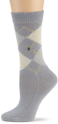 Burlington Damen Socken 24080 Whitby SO, Gr. 36-41, Silber (silver 3293) Preisvergleich