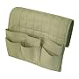 Kangaroom LIV01124SGKRSD Faux-Suede 4-Pocket Sofa Saddle, Sage