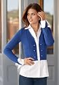 Chadwicks Mock-Cardigan Shirt