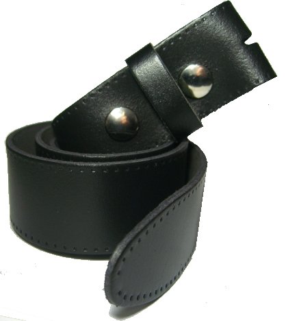Leather Snap Fit Belt