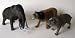 Ice Age Pre-Historic Plastic Toy Figures woolly Mammoth set of 3_s-1