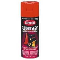 Fluorescent Spray Paint, Orange, 12 oz. can (3101)
