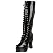 Funtasma by Pleaser Women's Halloween EXOTICA-2020,Black Patent,6 M