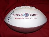 Justin Tuck Autographed New York Giants Super Bowl XLII Logo Football, Psa/dna Certified Authentic #H64431.