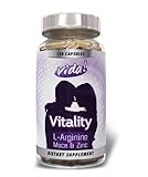 Vitality (120 Capsules) - Natural Booster & Fertility Enhancer with L-Arginine, Maca and Zinc