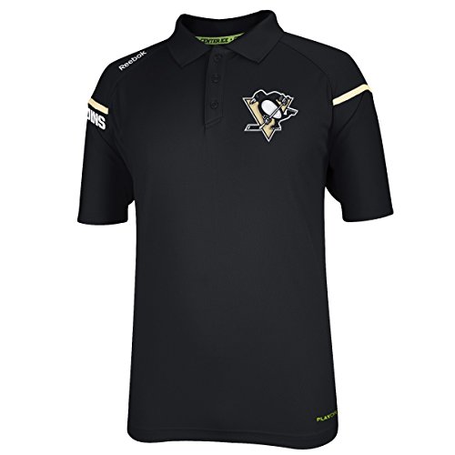 Pittsburgh Penguins Reebok 2014 Center Ice Team Performance Polo Shirt
