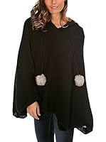 Nice&Rock Poncho Annabelle (NOIR)