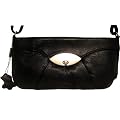Elegante Echt-Leder-Umh�ngetasche - Balltasche / Abendtasche - L�nge verstellbar