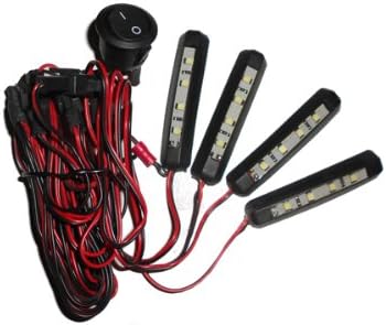 16 LED Motorcycle and Car Accent Light Kit Illumination Pods
