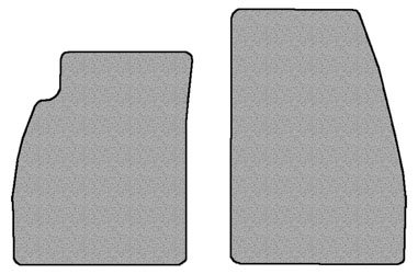 Buick Lacrosse Simplex Carpeted Custom-Fit Floor Mats - 2 PC Set - Beige (2010 2011 10 11)