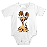 Onesie with animal, dog, canine