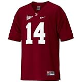 Nike Alabama Crimson Tide #14 Crimson Authentic Football Jersey