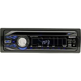 Sony CDXGT340 MP3 WMA Player CD Receiver (Black) by Sony