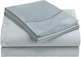 Renaissance Collection 600-Thread-Count Cotton Sateen Queen Sheet Set, Teal